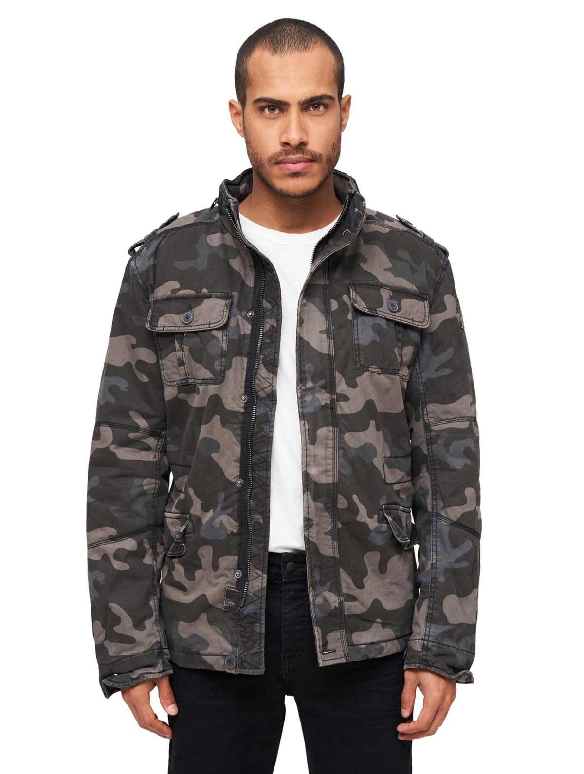 Brandit Britannia Winter Jacket Dark Camo