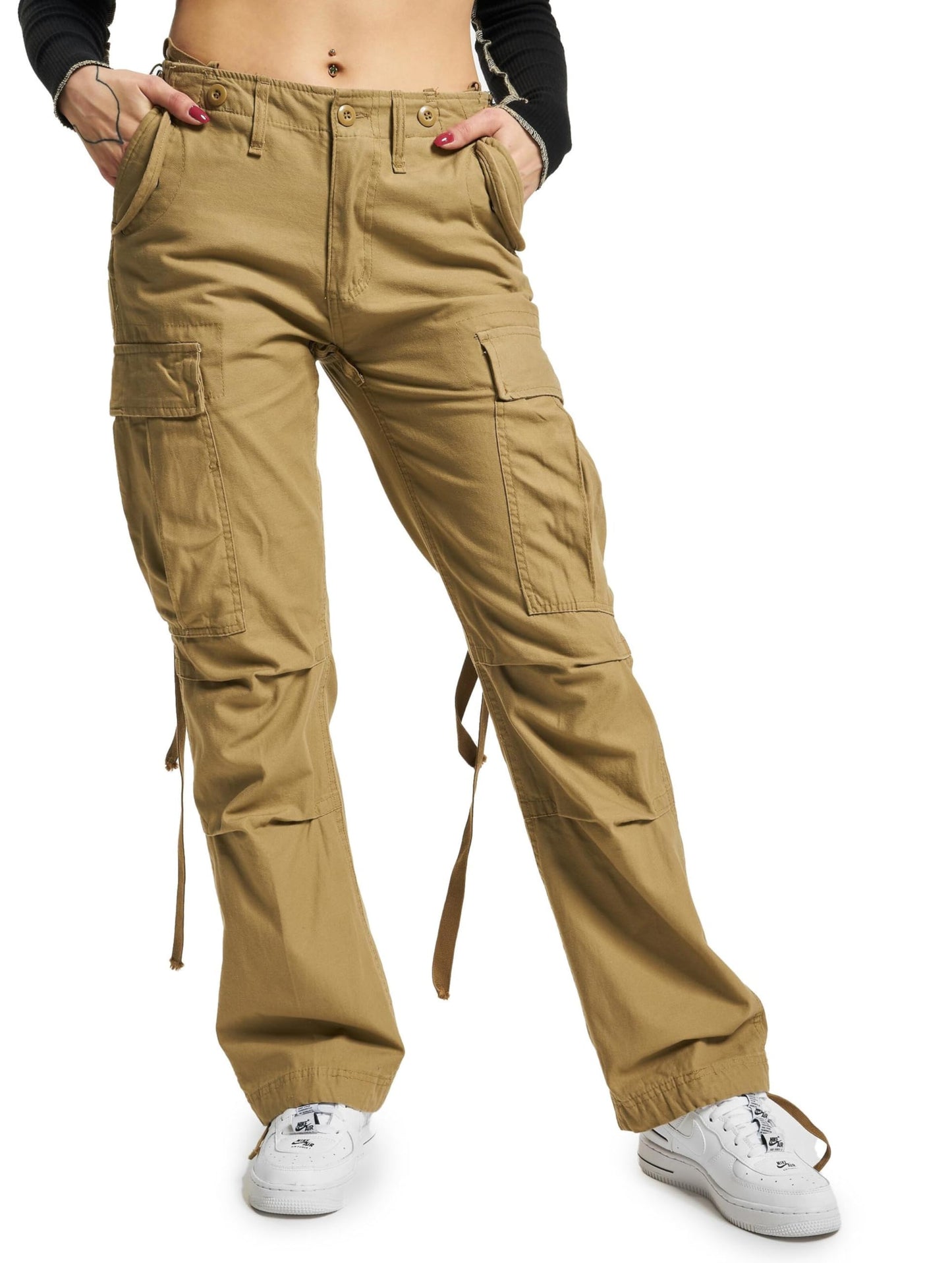 Brandit Women’s Cargo Pants – Tactical Army Style Trousers