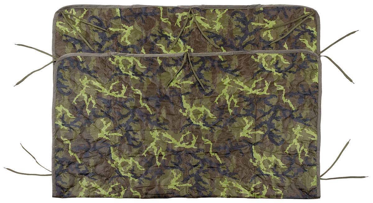 MFH Poncho Liner – Czech Woodland Camo Military Quilt