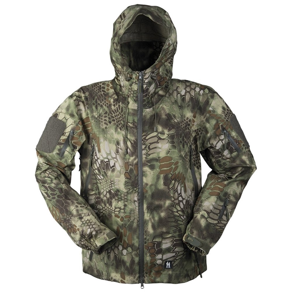 Mil-Tec Hardshell Jacket Mandra Wood Men’s Waterproof Breathable Outdoor