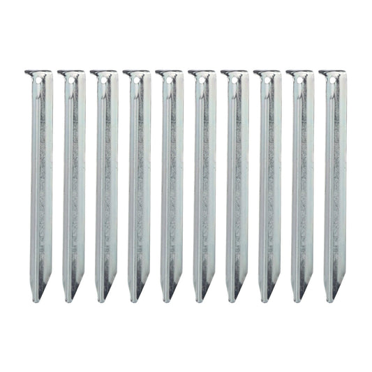 Mil-Tec 18cm Steel Tent Pegs - Pack of 10