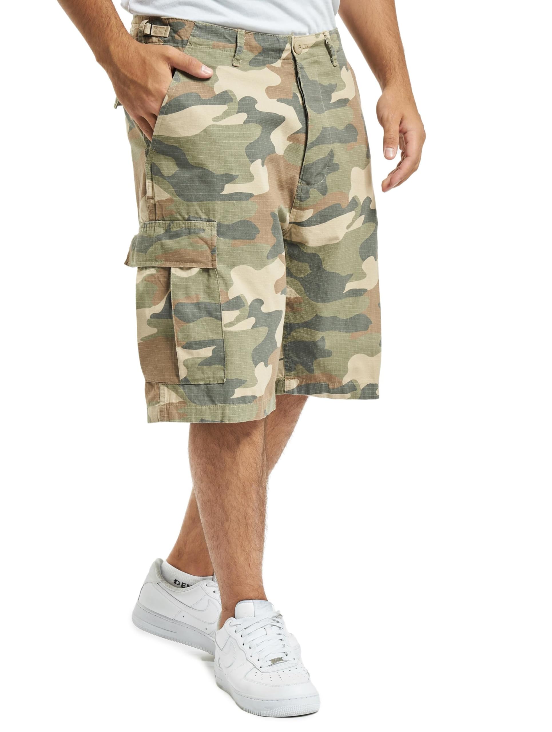Brandit BDU Ripstop Shorts Woodland