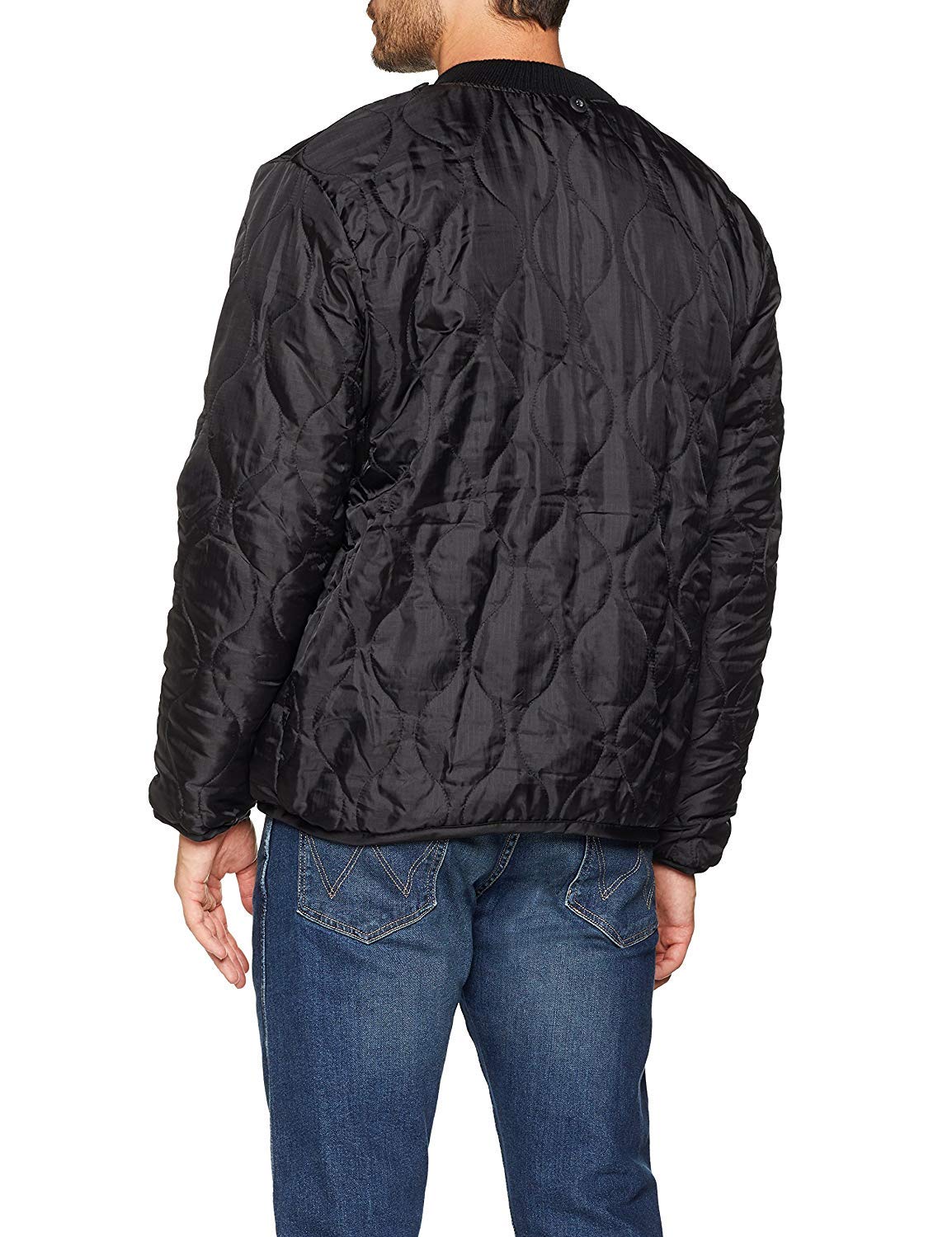 Brandit Men’s M-65 Giant Jacket Black – Vintage Military Field Coat S