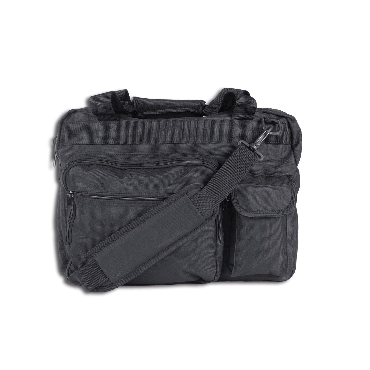Mil-Tec Black Laptop Bag – Durable Shoulder & Carry Case with Removable Padded Sleeve