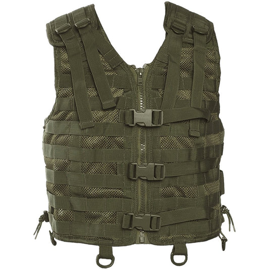 Military Tactical Carrier MOLLE Vest Modular Airsoft Webbing
