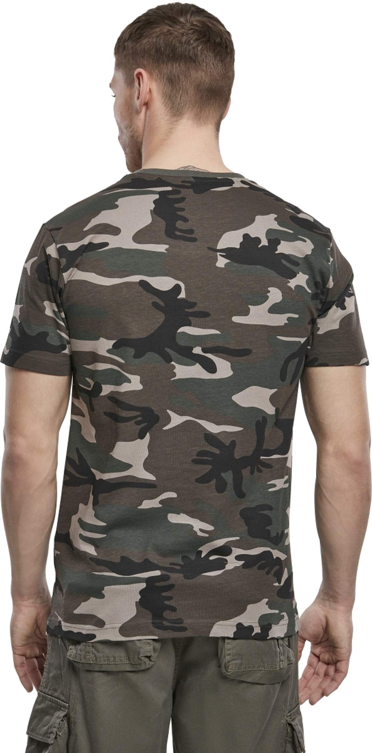 Brandit Men's T-Shirt Woodland Size 4XL