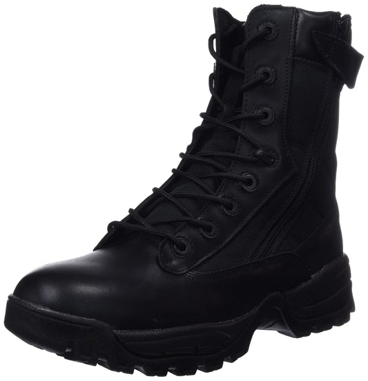 Mil-Tec Men’s Retro Backpacking Boots Black Tactical Outdoor Hiking