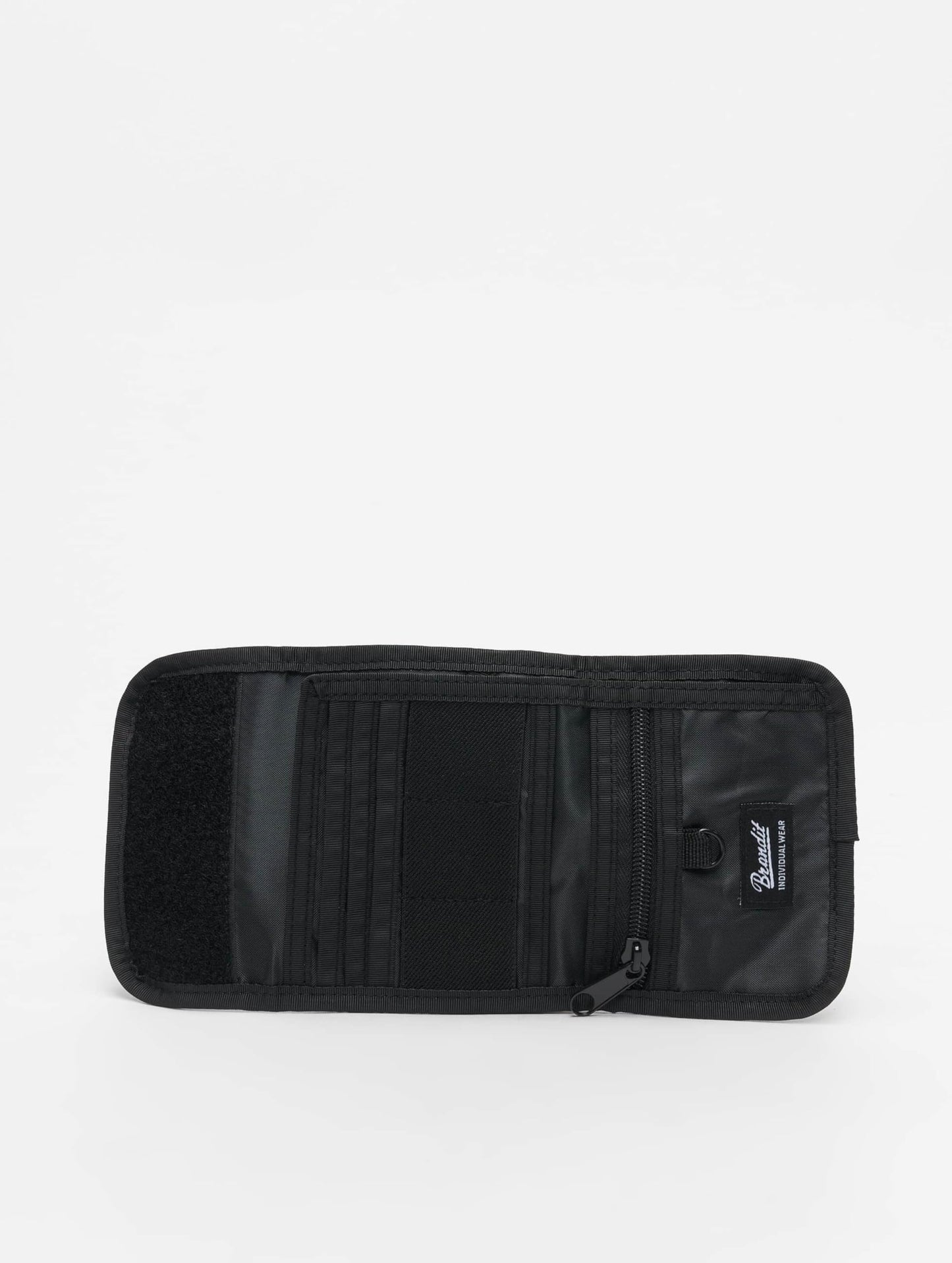 Brandit Wallet – Black, Durable Unisex Everyday Folding Wallet