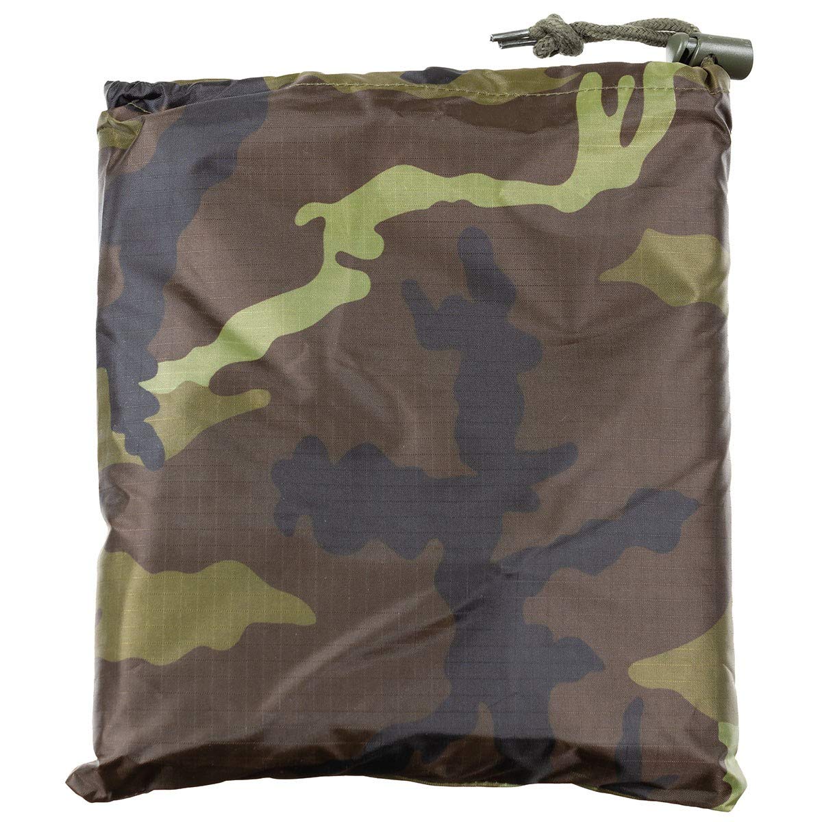 MFH Waterproof Poncho Ripstop – Czech Woodland Camo Tactical
