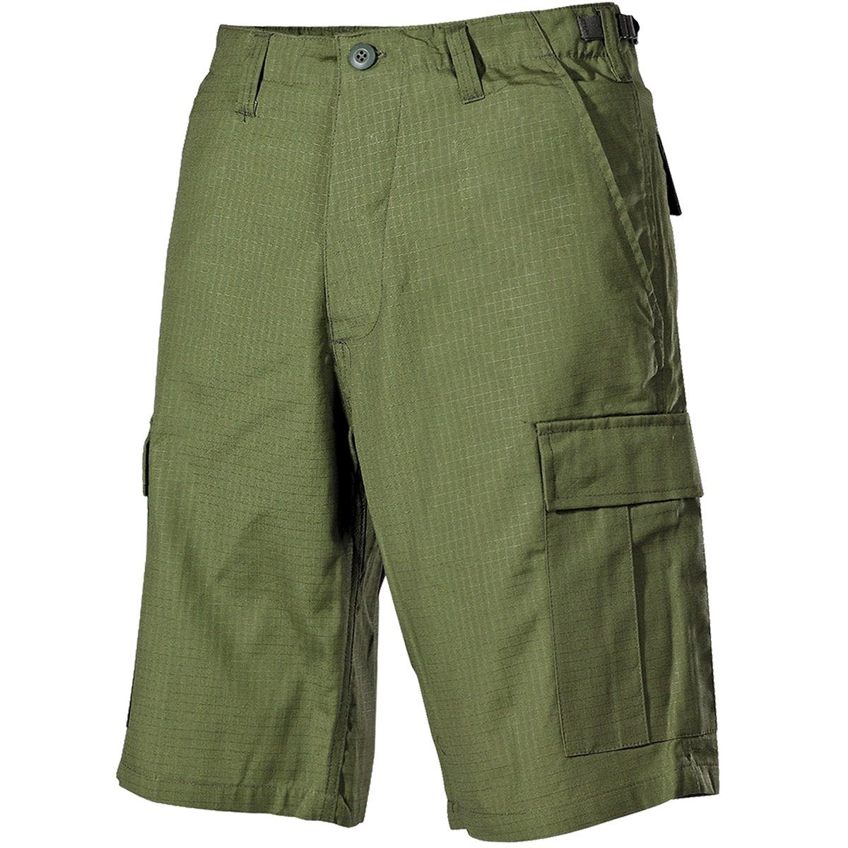 MFH Men's US BDU Bermuda Shorts Ripstop OD Green Size M