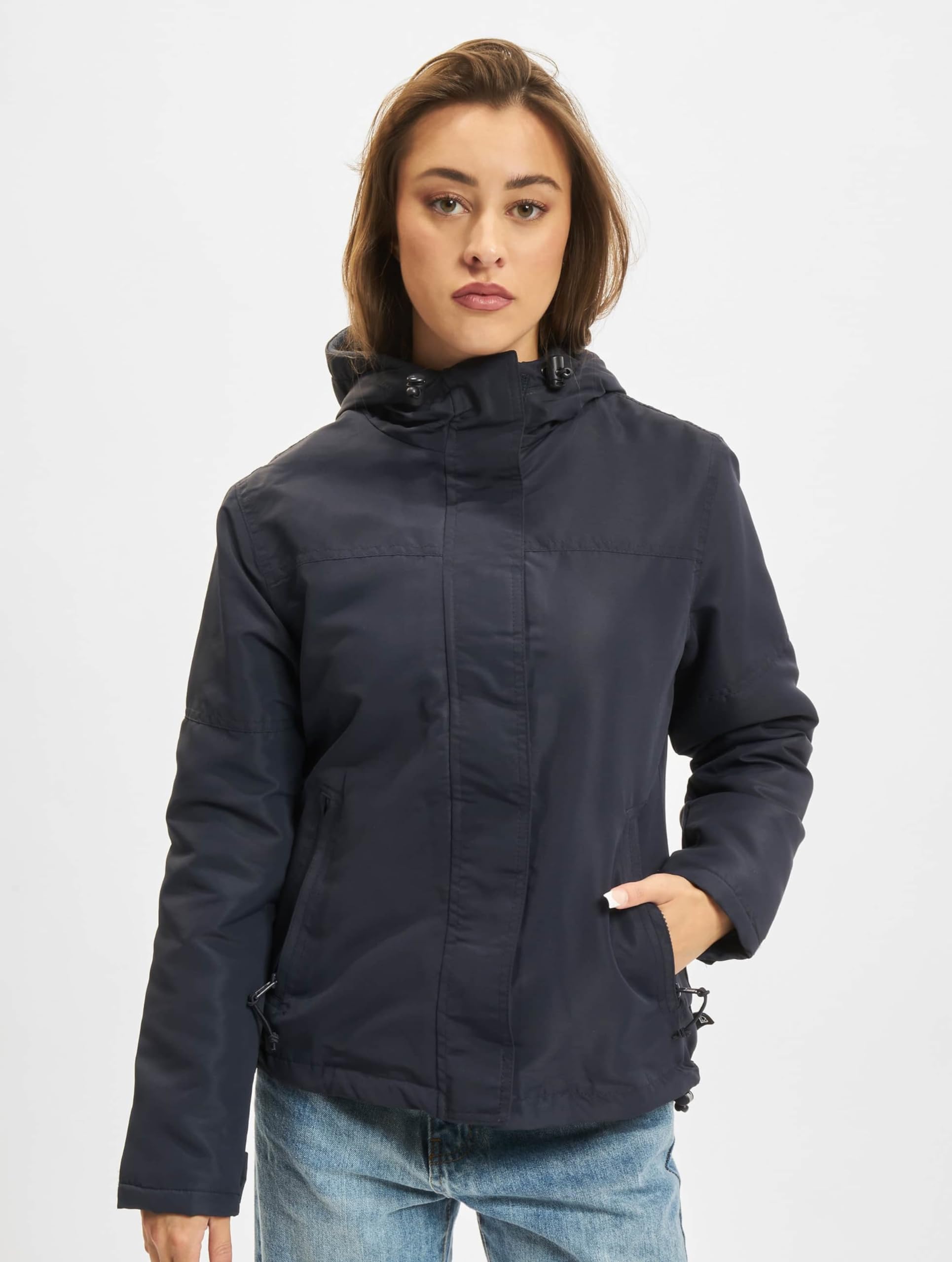 Brandit Women’s Windbreaker Navy 5XL – Frontzip Outdoor Jacket