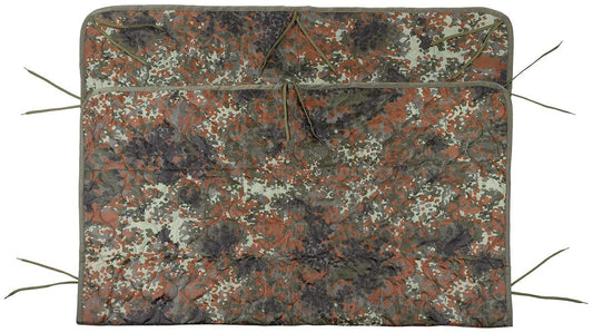 MFH Poncho Liner – Flecktarn Camo Military Blanket Quilt