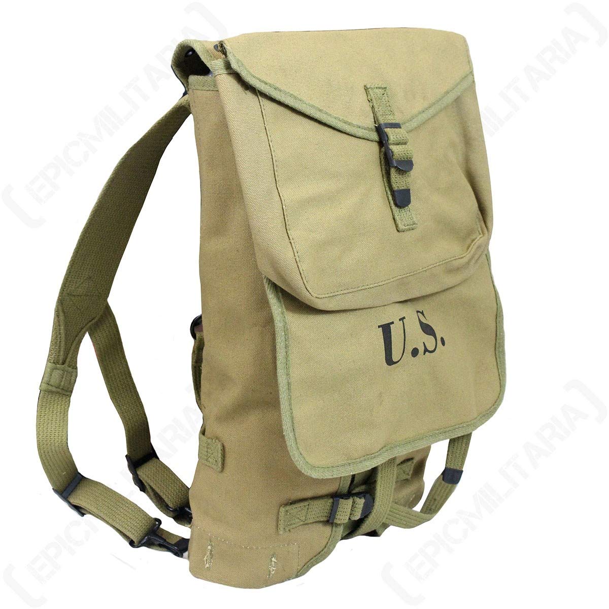 Mil-Tec Haversack – Khaki, One Size, Classic Military Shoulder Bag