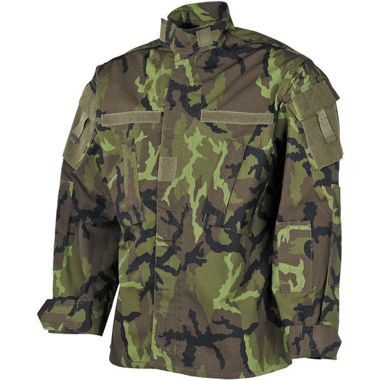 MFH Mens ACU Field Jacket Ripstop Czech Woodland size 3XL