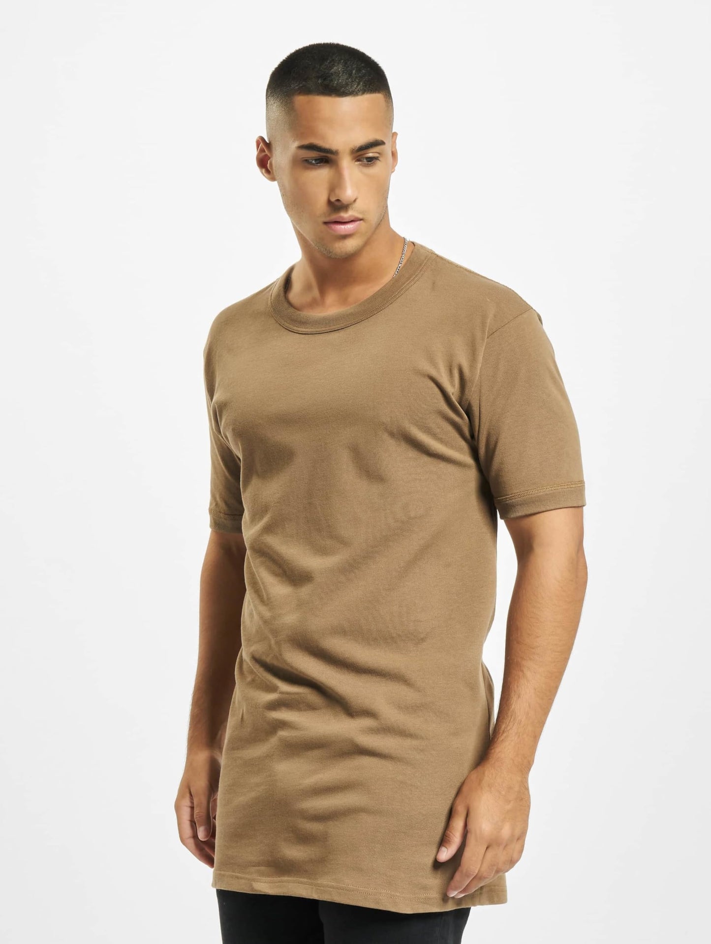 Brandit Men's BW T-Shirt Beige Size 9