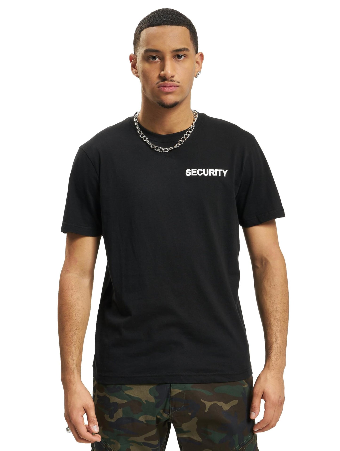 Brandit Men’s Security Cotton T-Shirt Black | Work, Training & Casual Wear
