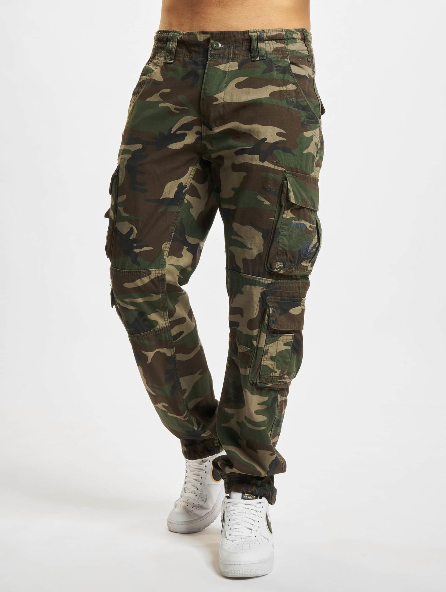 Brandit Outdoor Army Cargo Pure Slim-Fit Pants Wood camo - XXL
