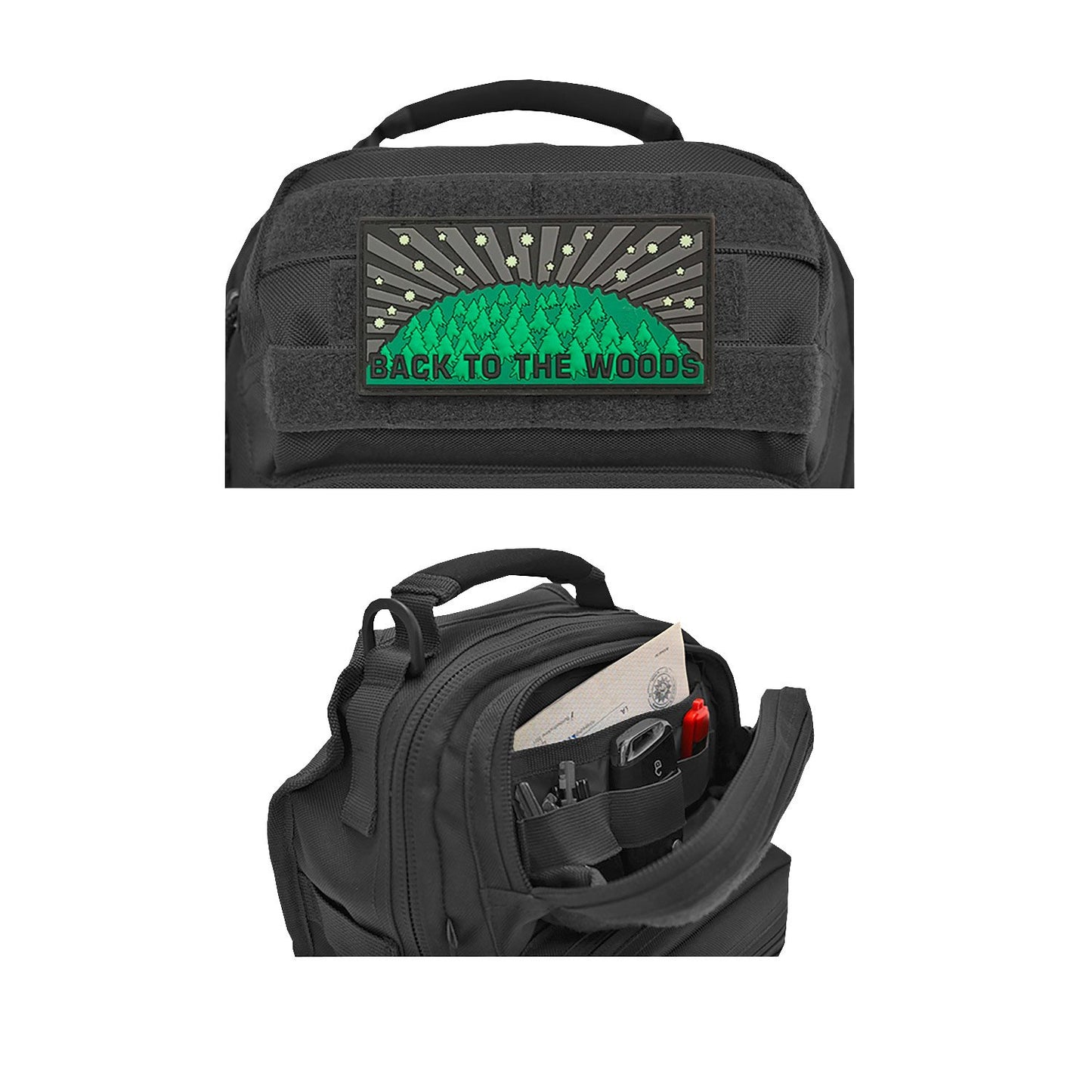 Brandit Utility Bag – Multicoloured, Size M, Durable Everyday Shoulder Pack