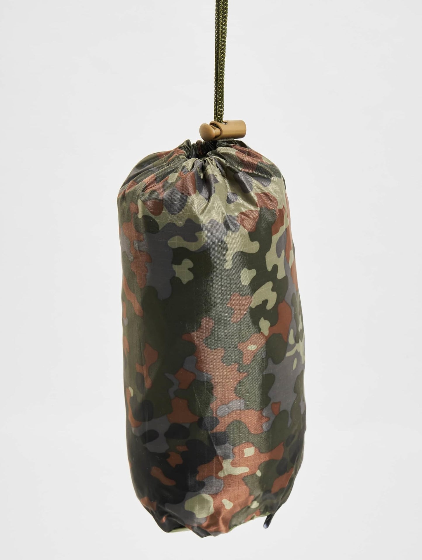 Brandit Unisex Ripstop Rain Poncho Flecktarn Camo – Waterproof Outdoor Gear