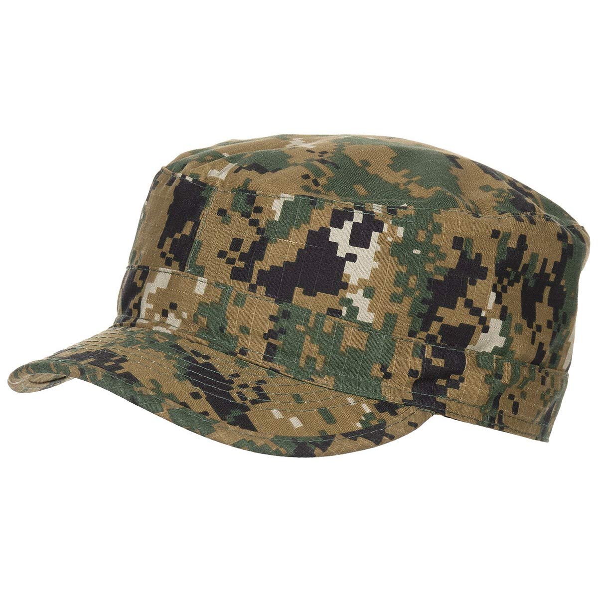 MFH Men’s Cap – Digital Woodland Camo Military Patrol Hat