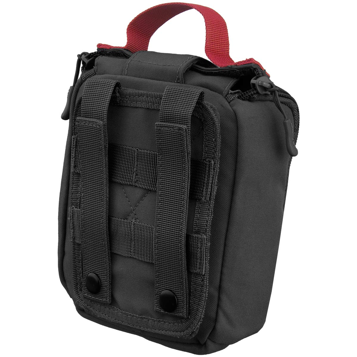 Mil-Tec First Aid Pack Black Tactical Medical Pouch One Size