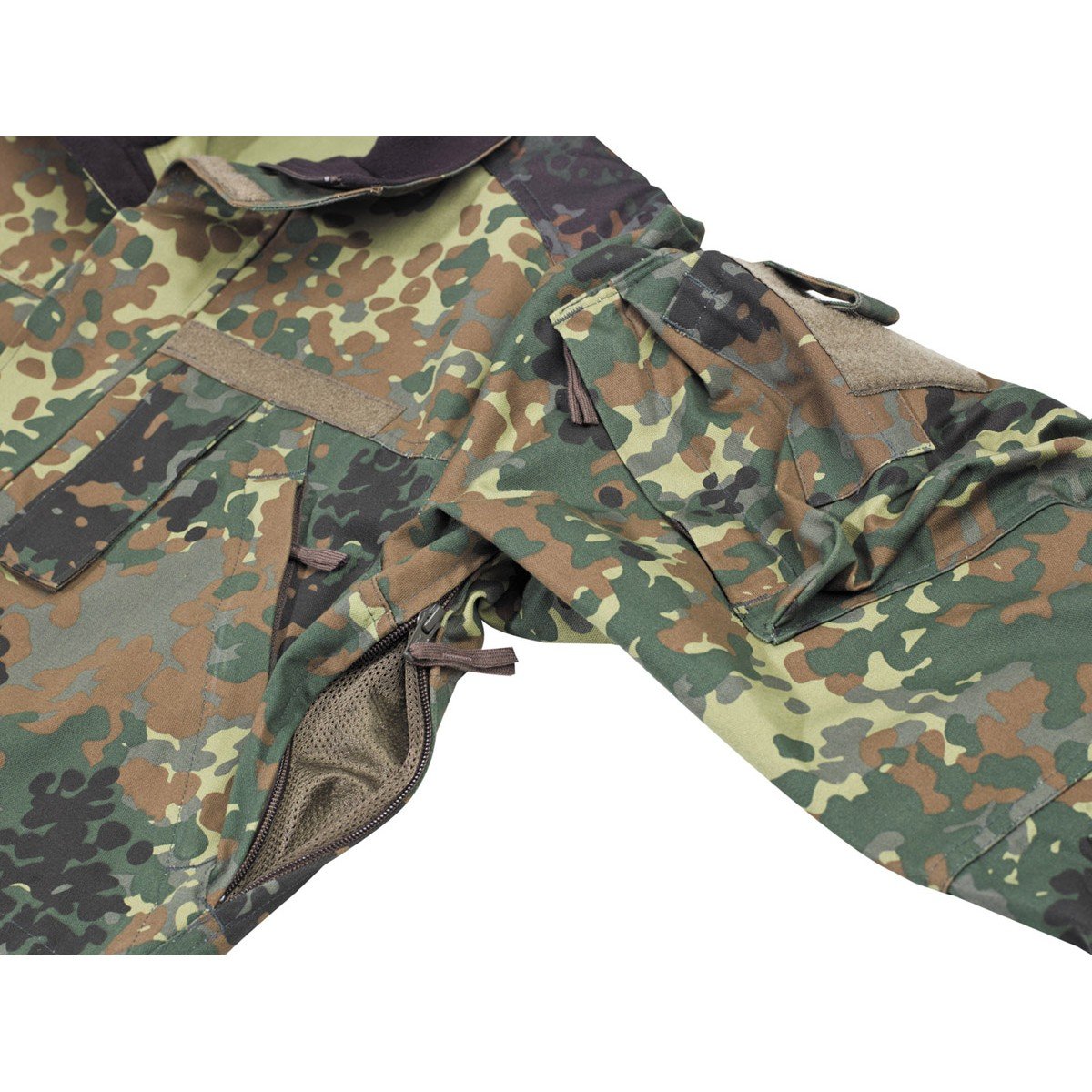 MFH BW Combat Jacket Long – Flecktarn German Army Camo