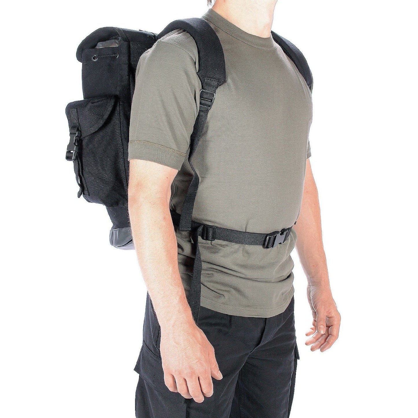 German Army Mountain Rucksack – 25L Gebirgsjäger Canvas Backpack