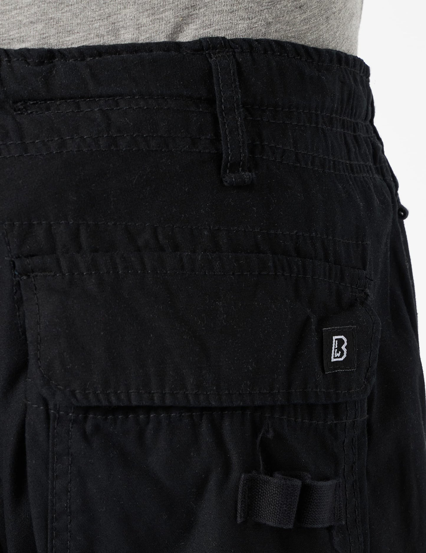 Brandit Authentic Cargo Pants for Men - Extra Long Drawstring, Rear and Cargo Pockets, and Belt and Hanging Loops