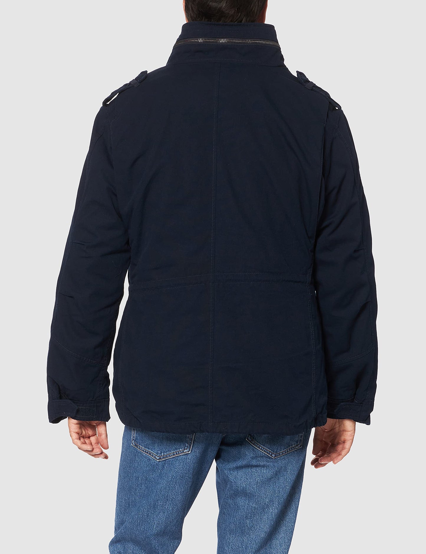 Brandit Men’s M-65 Giant Jacket Navy – Vintage Military Field Coat XL