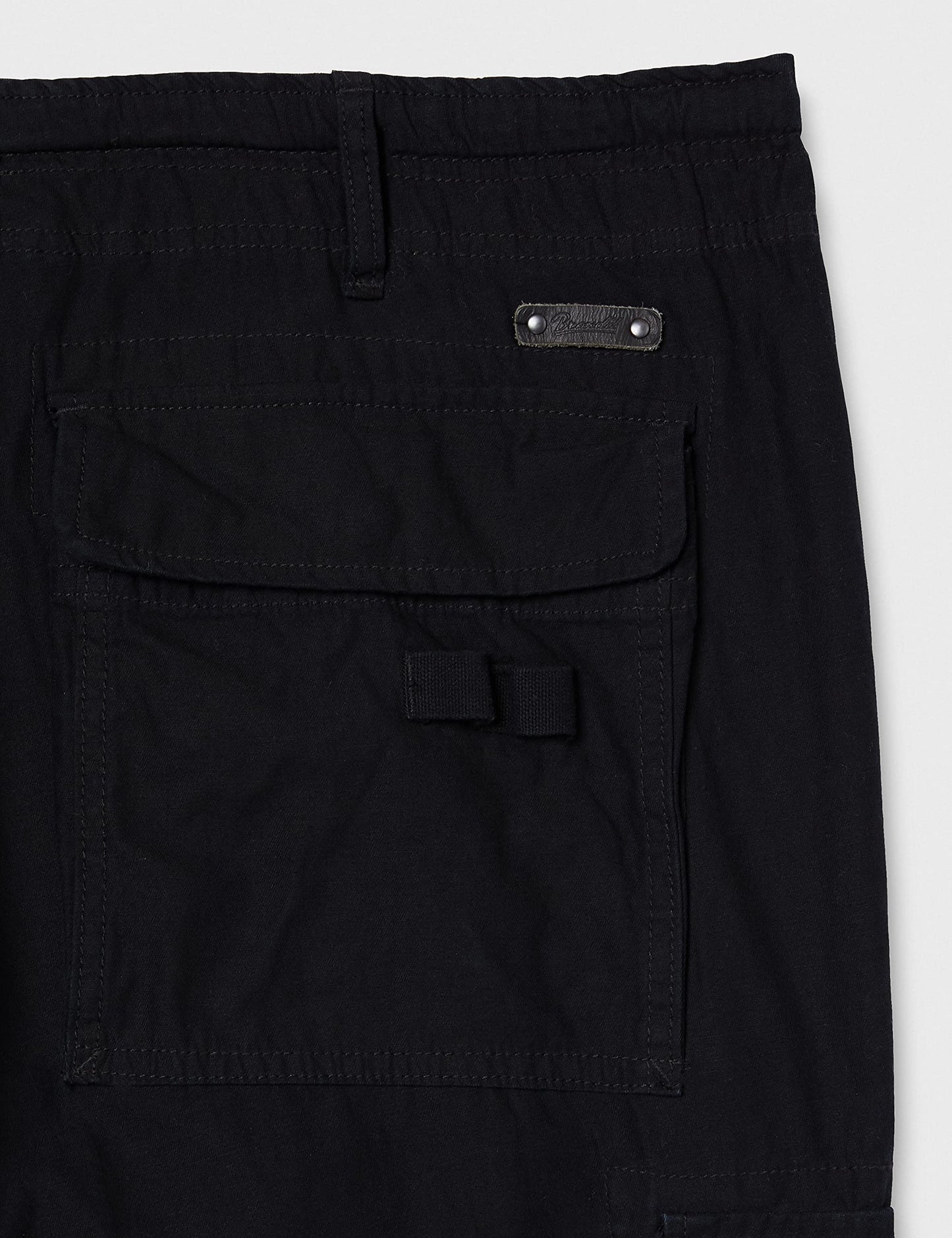 Brandit Authentic Cargo Pants for Men - Extra Long Drawstring, Rear and Cargo Pockets, and Belt and Hanging Loops