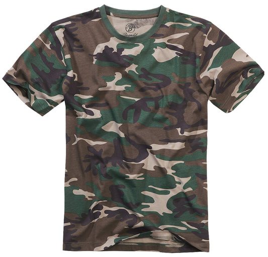 Brandit T-Shirt Woodland Size 7XL