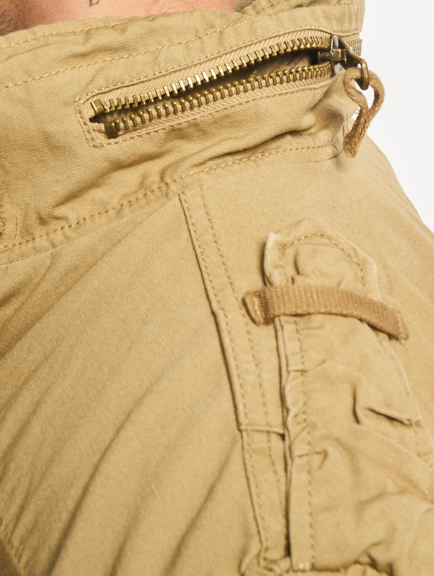 Brandit Men’s M-65 Giant Jacket Camel – Vintage Military Field Coat M