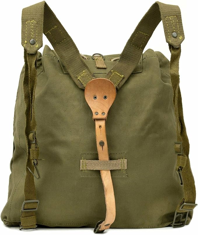Czech Army M60 Small Rucksack with Straps Vintage Military Surplus Durable Used