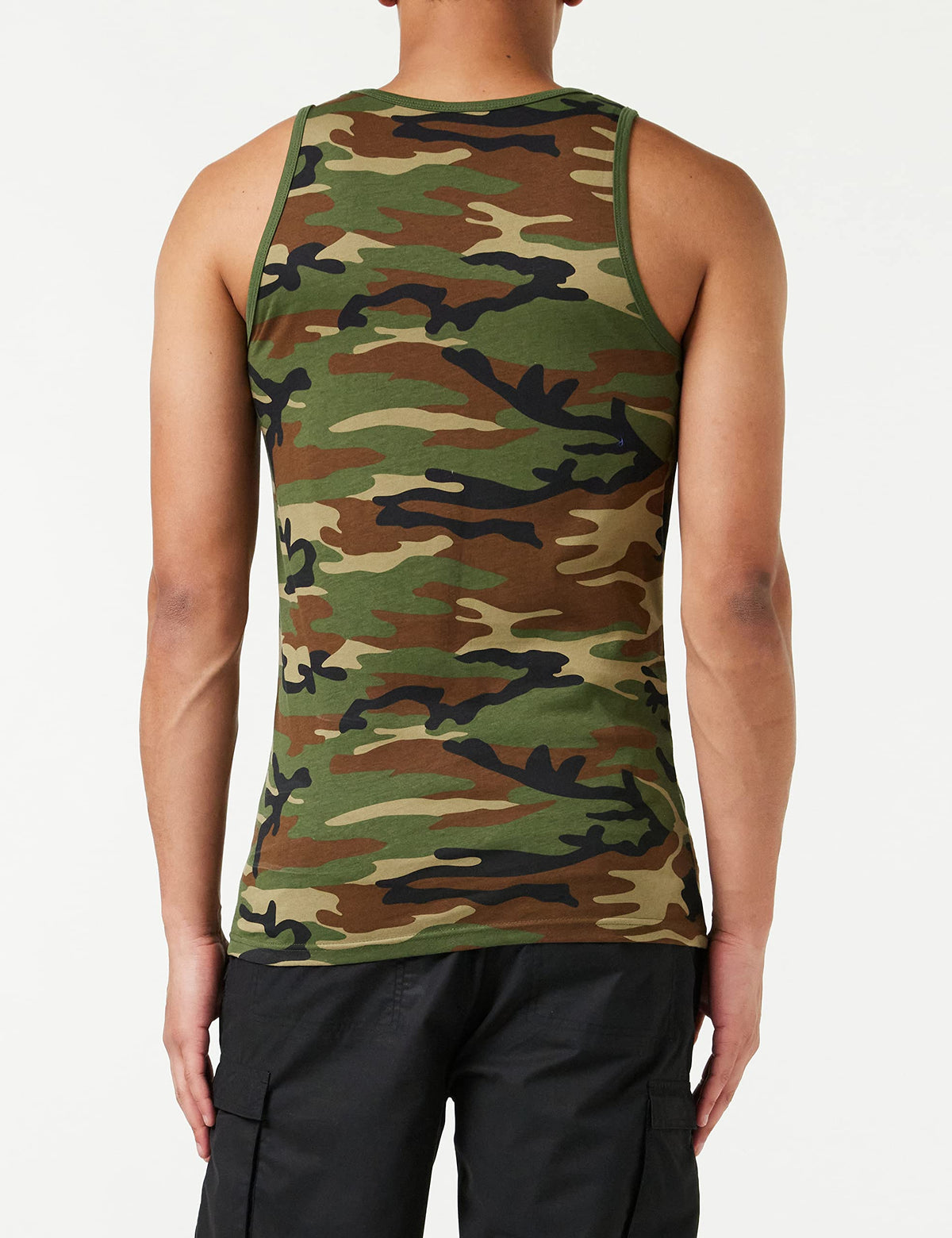 Mil-Tec Cotton Tank Top Woodland