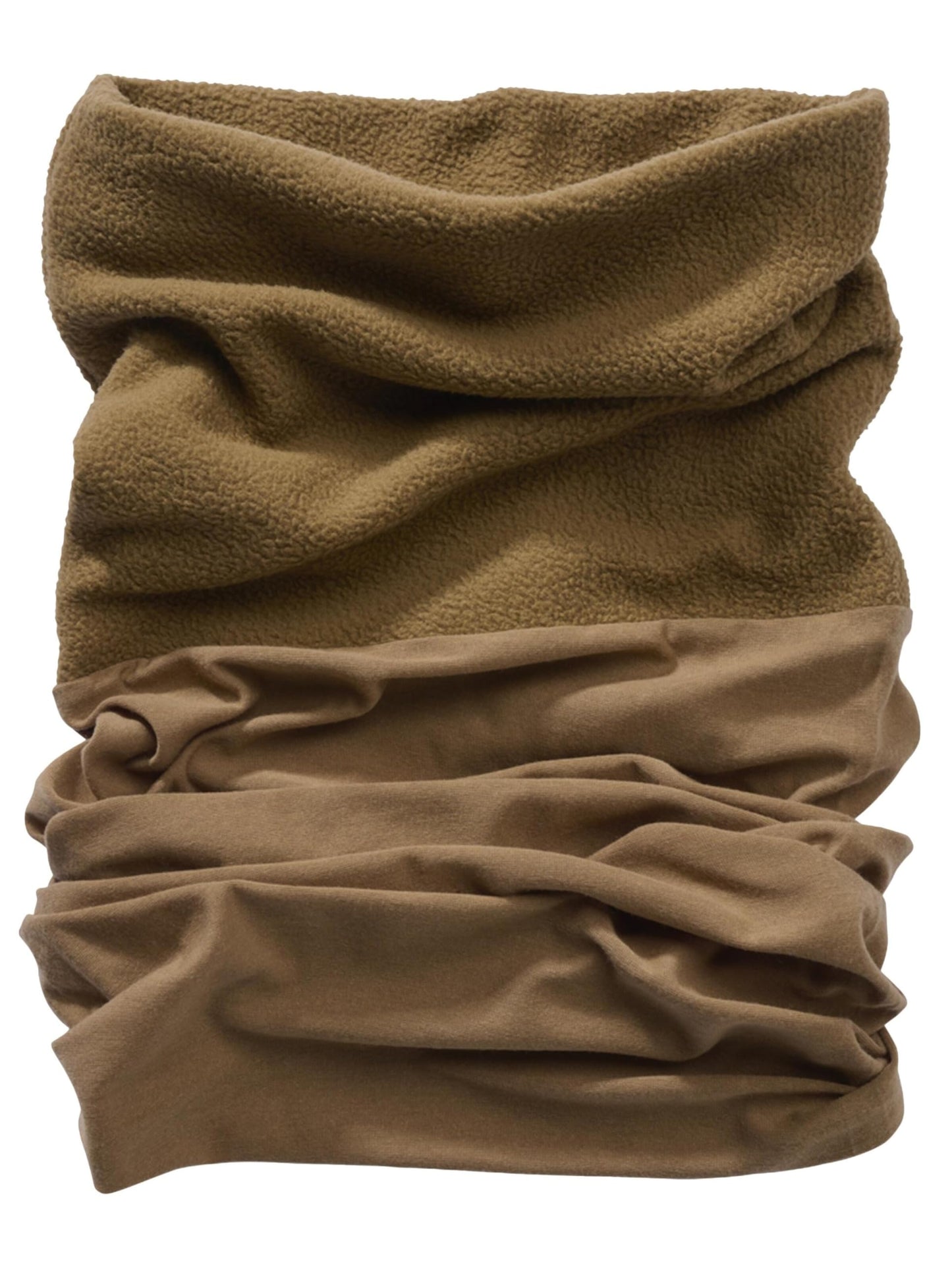 Brandit Multifunctional Neck Gaiter Fleece Camel – Warm Winter Scarf