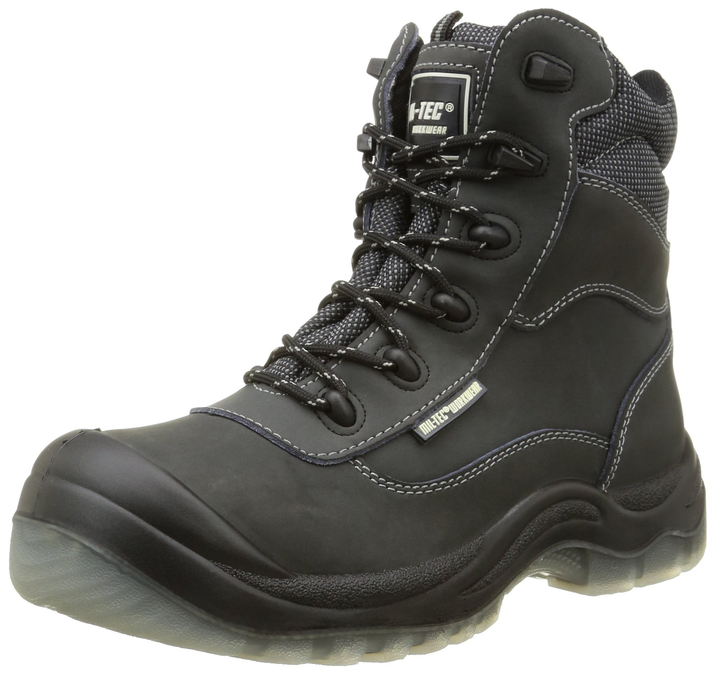 Mil-tec Black Military Work Boots, Size- UK Size 6 (Euro 40)