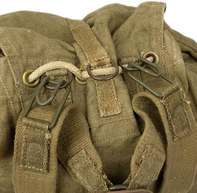 Czech Army M60 Small Rucksack with Straps Vintage Military Surplus Durable Used