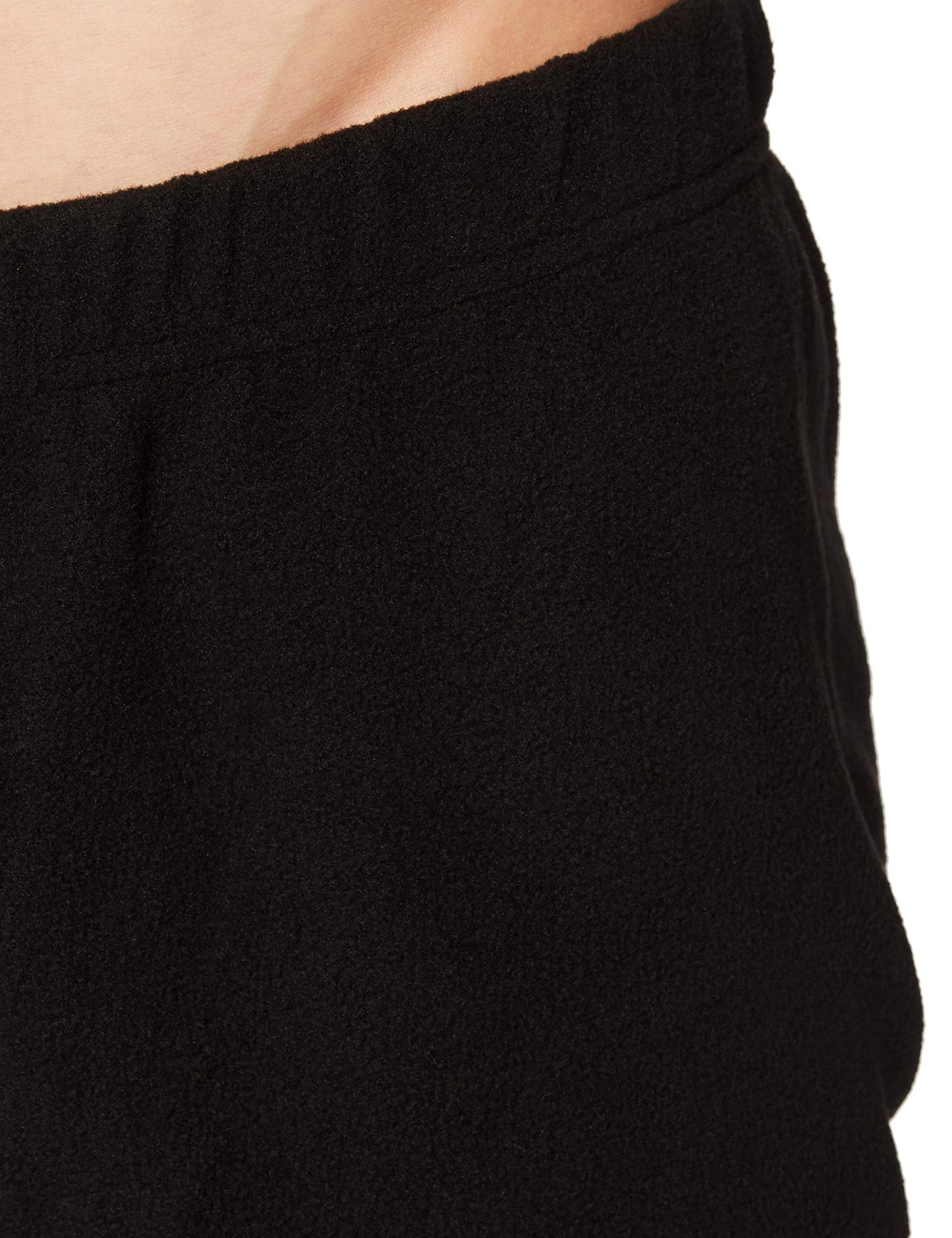 Mil-Tec Round Neck Fleece Thermal Underwear Set Black Men’s L