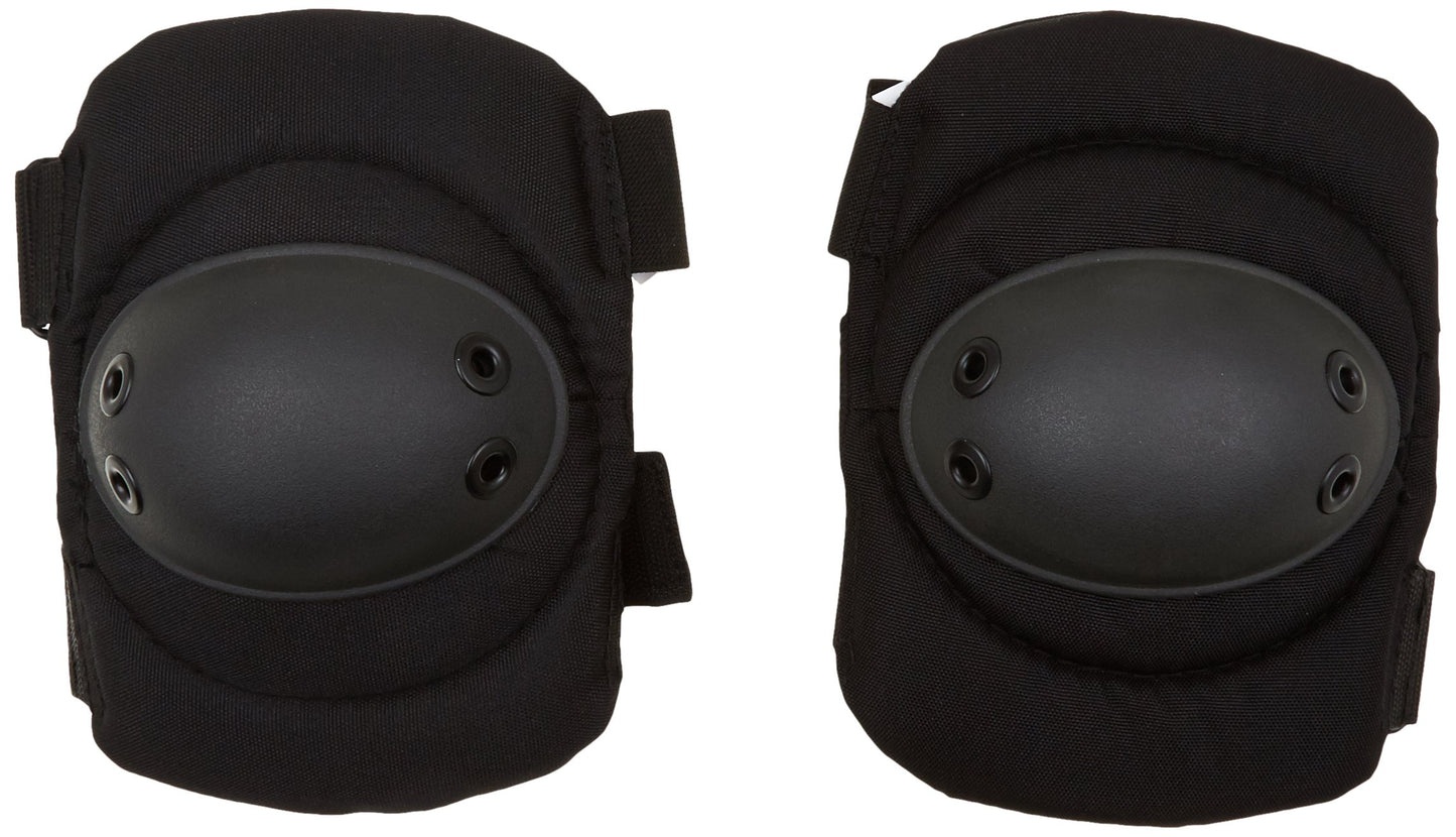 Tactical Military Elbow Pads – Black Combat & Airsoft Protection