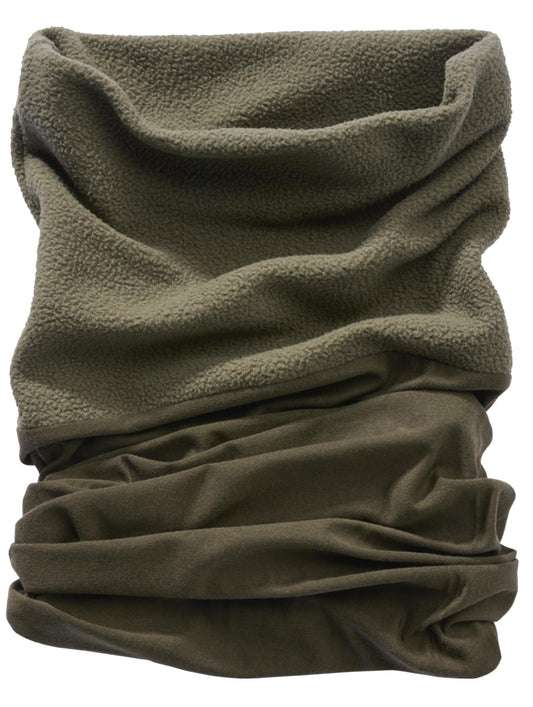 Brandit Multifunctional Neck Gaiter Fleece Olive – Warm Winter Scarf