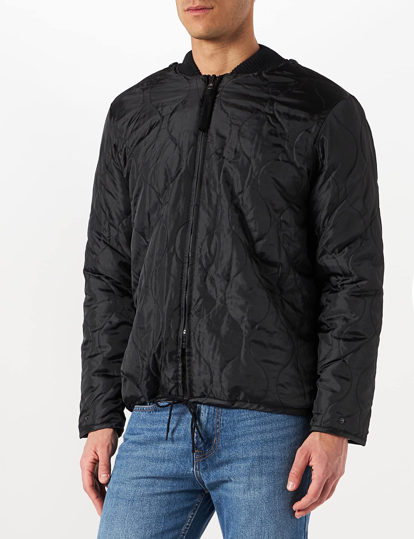 Brandit Men’s M-65 Giant Jacket Black – Vintage Military Field Coat S