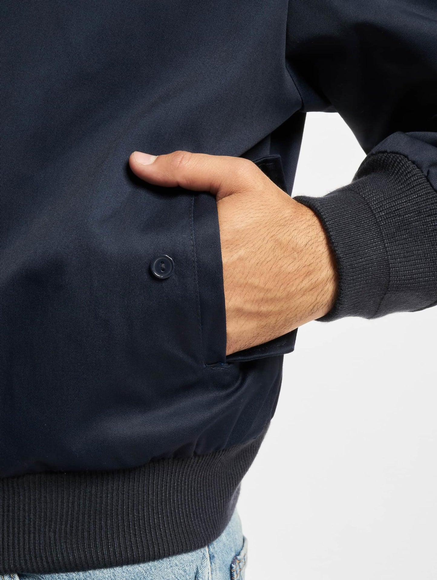 Brandit Men’s Harrington Jacket – Classic Waist-Length Jacket with Tartan Lining