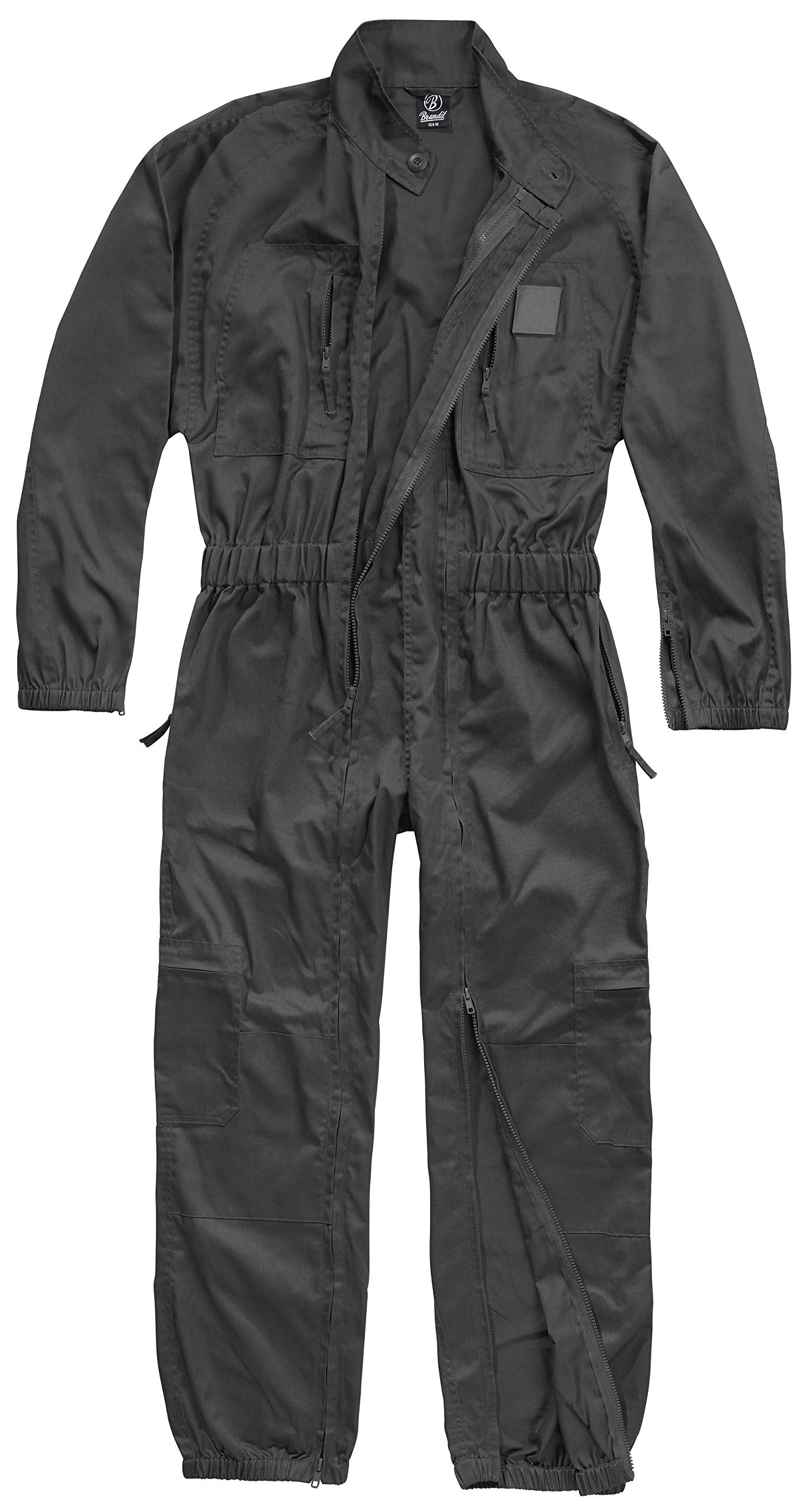 Brandit Men’s Flightsuit Anthracite XL – Military Coverall