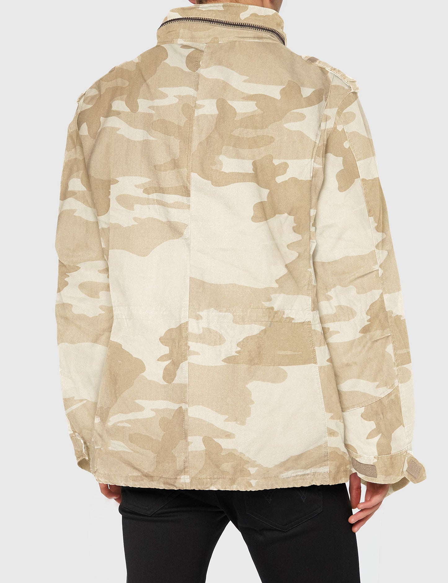 Brandit Men’s M-65 Giant Jacket Sandstorm – Vintage Military Field Coat M