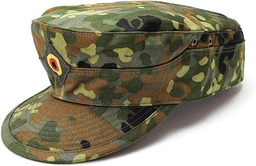 Original Bundeswehr German ArmyField Cap BW Camo Size 55/56
