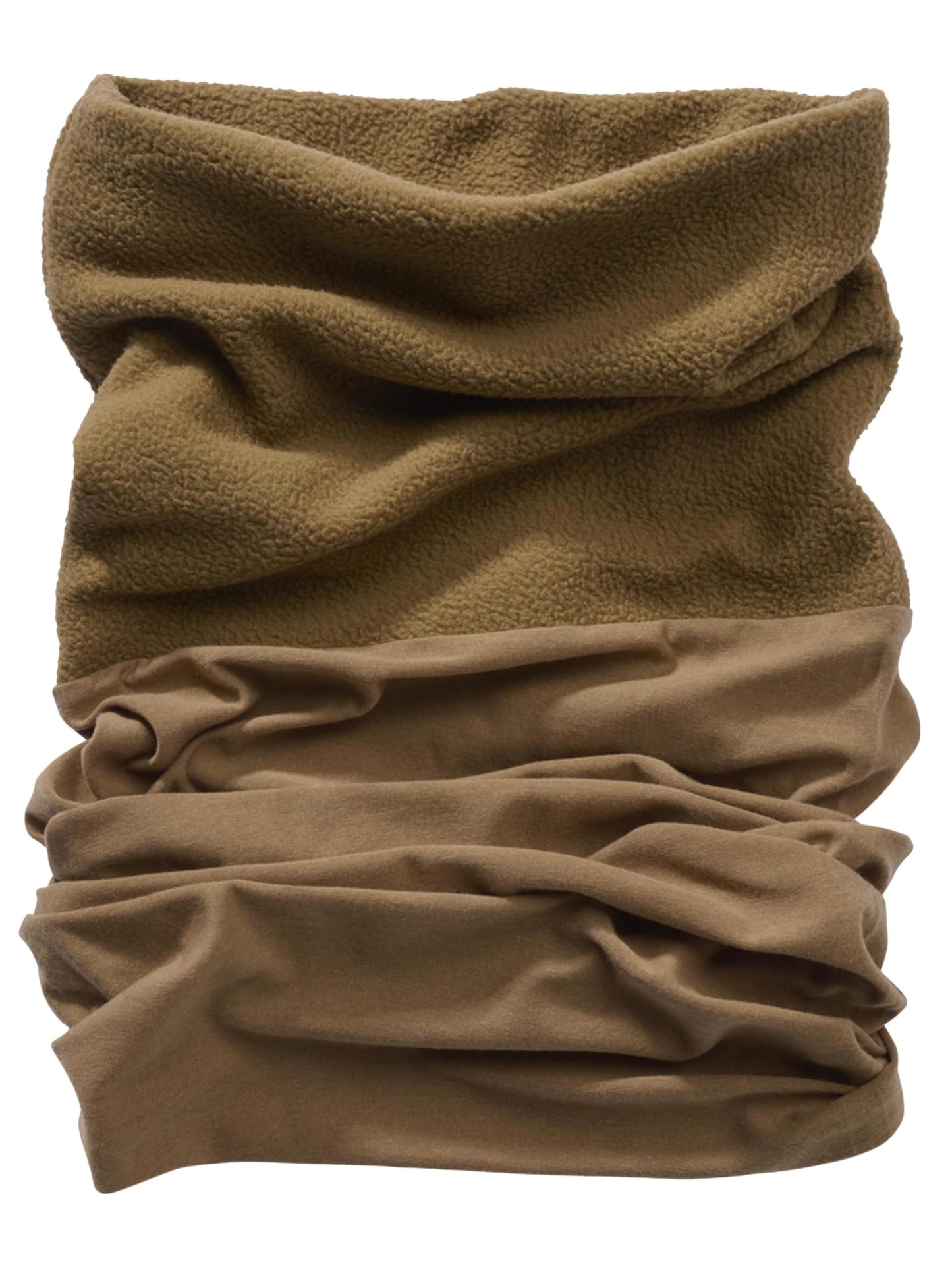 Brandit Multifunctional Neck Gaiter Fleece Camel – Warm Winter Scarf
