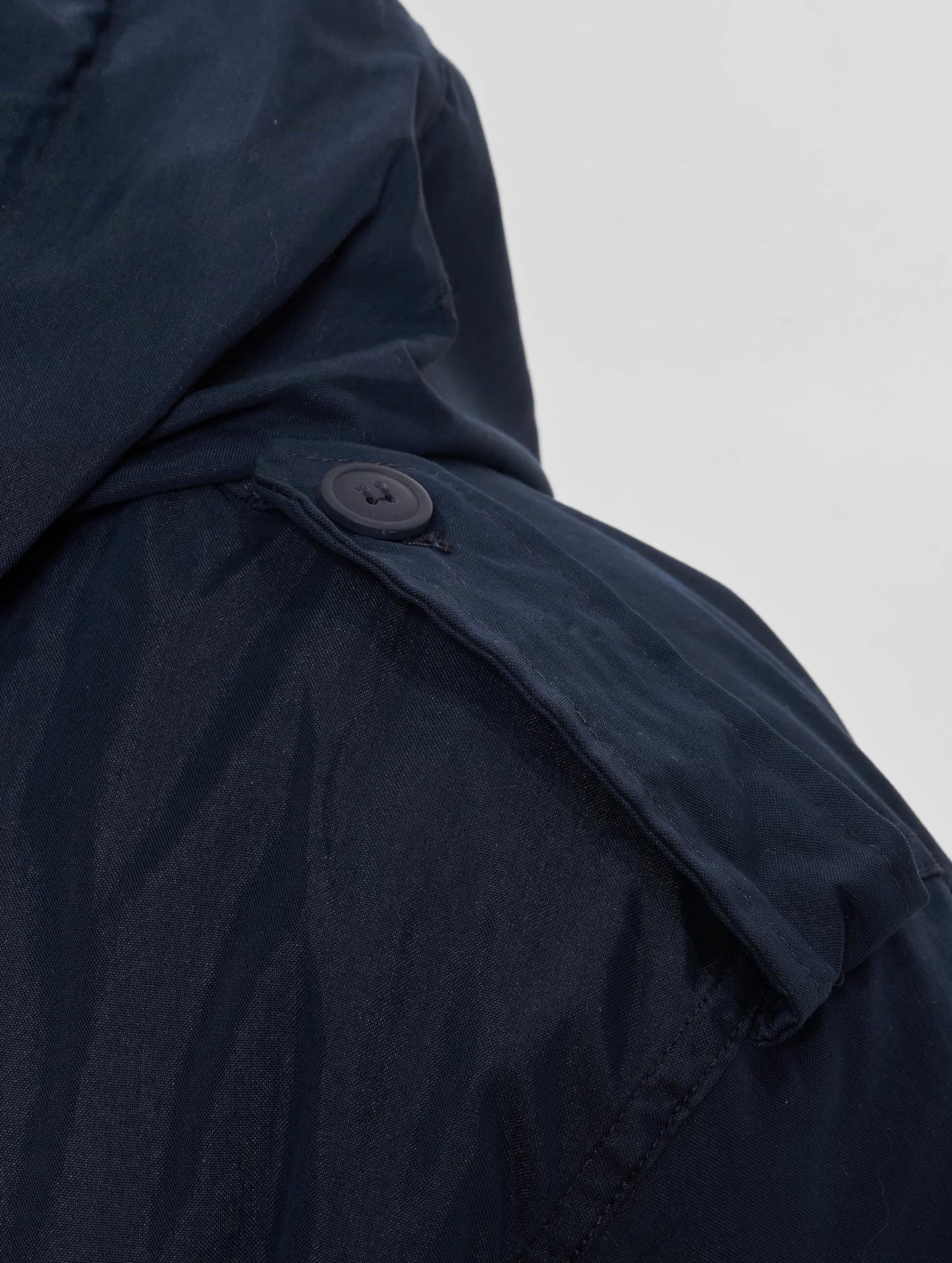 Brandit Men’s Parka Navy – Military Style Winter Jacket L