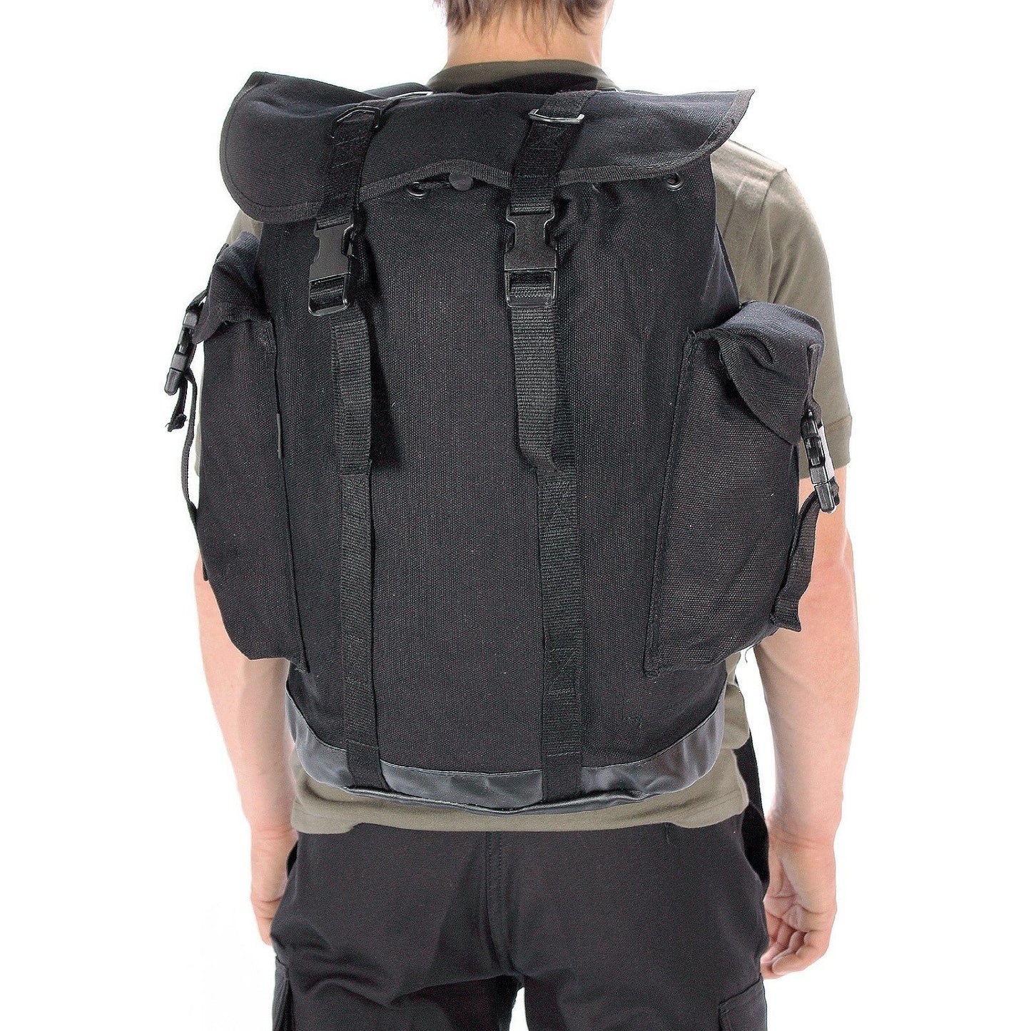 German Army Mountain Rucksack – 25L Gebirgsjäger Canvas Backpack