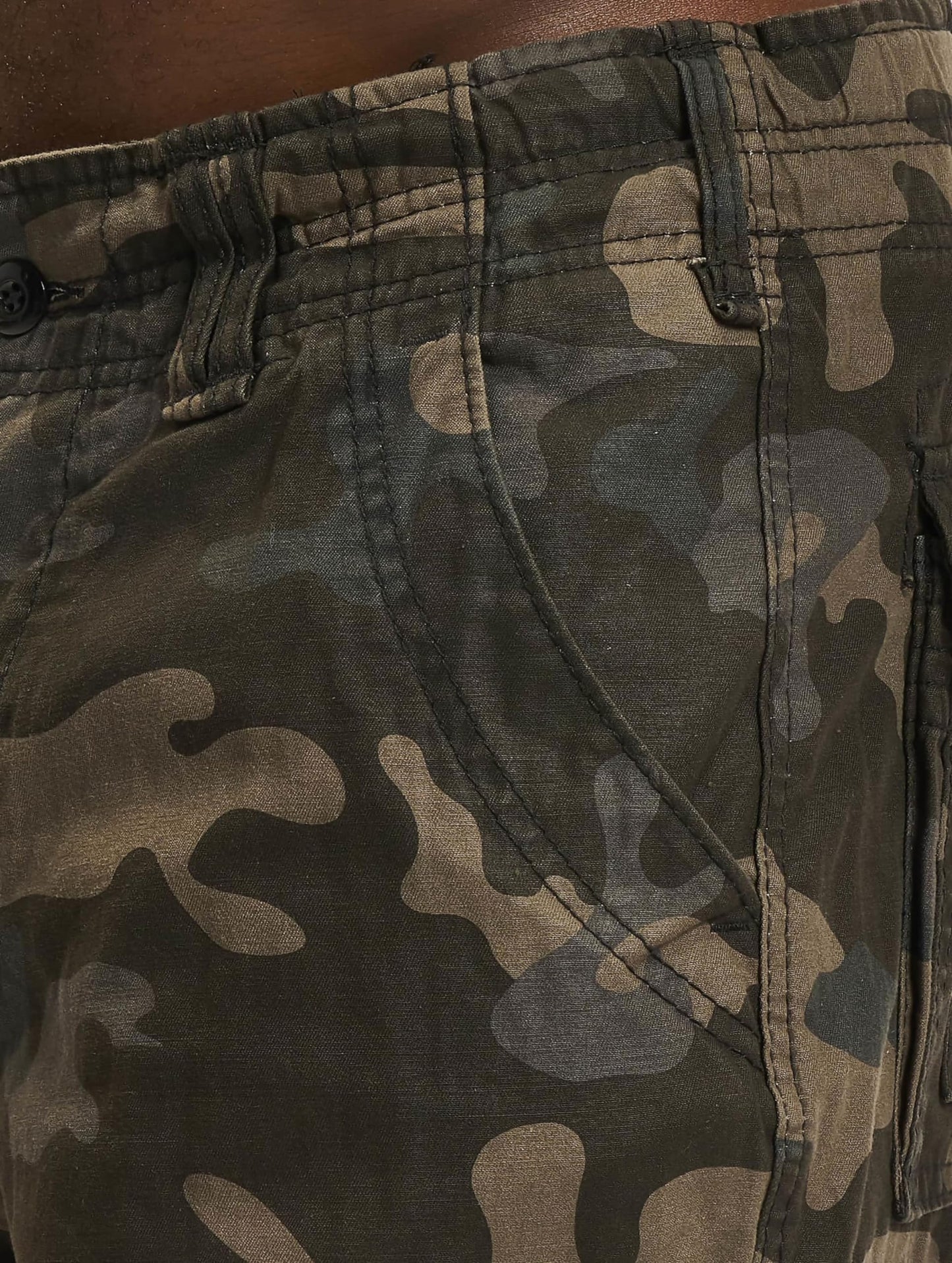Brandit Men's Pure Slim Fit Trousers Dark Camo Size 4XL