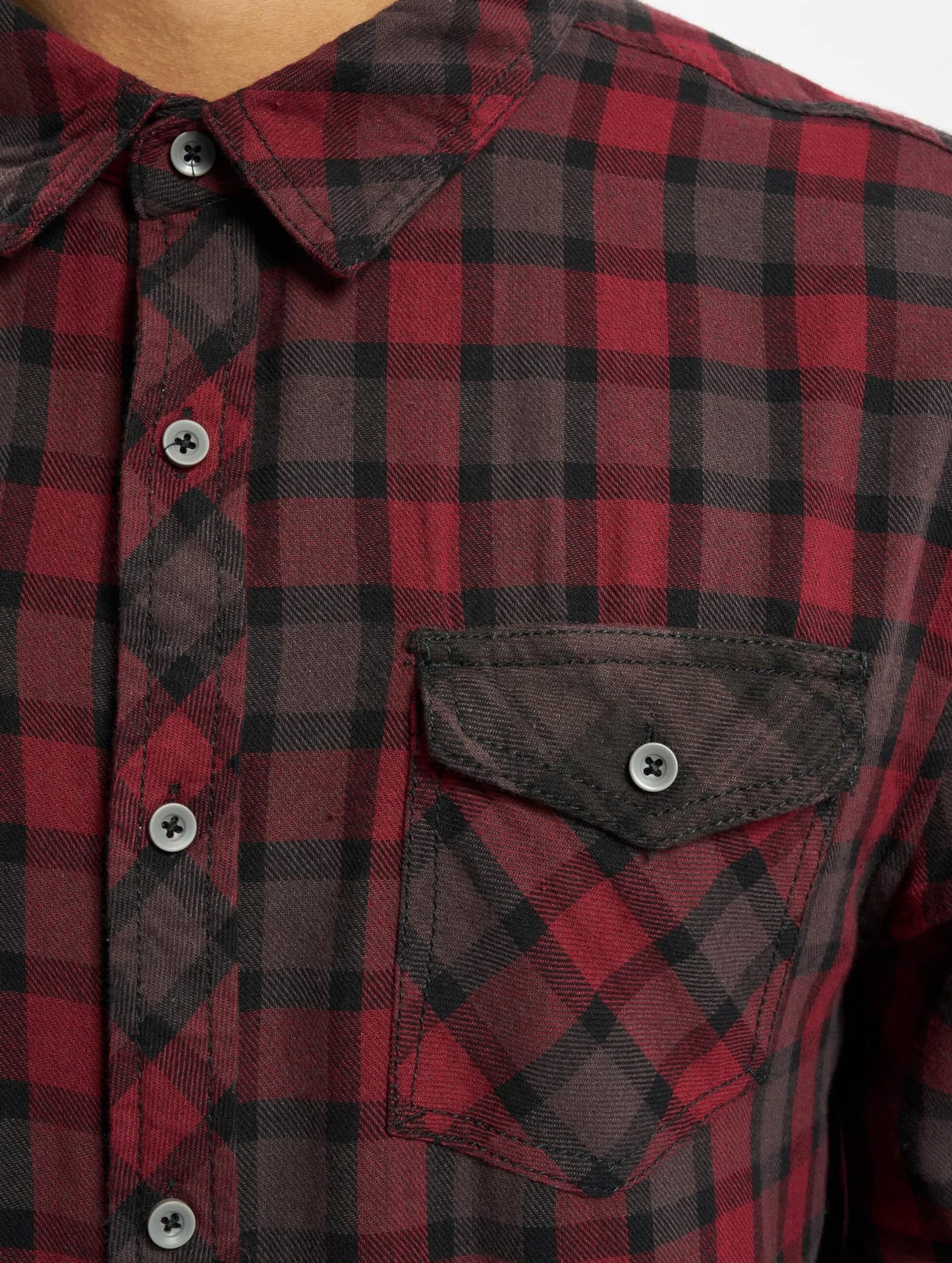 Brandit Men's Checkshirt Duncan Red/Brown size S